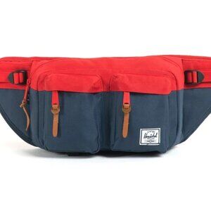 Extremely Rare - Herschel Supply Co. Men's Eighteen Hip Pack (Navy & Red)
